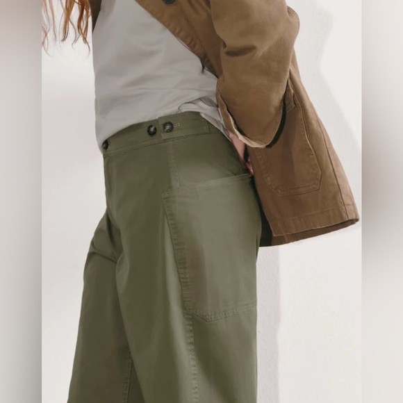 Everlane Women’s The Barrel Pant in Kalamata Size 8 - Picture 2 of 12